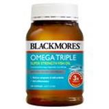Description: Blackmores Omega Triple Concentrated Fish Oil 150 Capsules