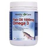 Description: Healthy Care Fish Oil 1000mg Omega 3 400 Capsules