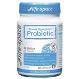Description: Life Space Broad Spectrum Probiotic 60 Capsules