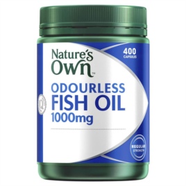 Dầu cá không mùi - Nature's Own - Odourless Fish Oil 1000mg 400 viên