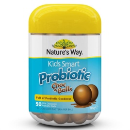 Kẹo men tiêu hoá cho bé - Nature's Way - Kids Probiotic Balls 50