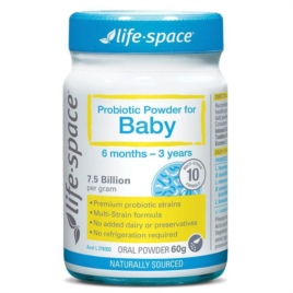 Men vi sinh cho bé - Life Space - Probiotic Powder For Baby 60g