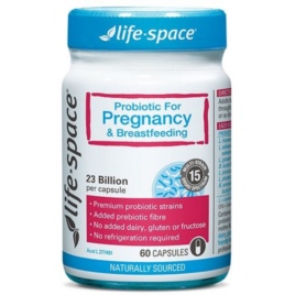 Men vi sinh cho mẹ - Life Space - Pregnancy & Breastfeeding Probiotic 60 viên