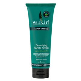 Kem tẩy tế bào chết - Sukin - Super Greens Detoxifying Facial Scrub 125ml