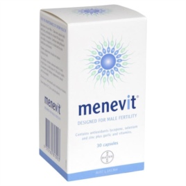 Tăng chất lượng tinh trùng - Bayer - Menevit 30 viên
