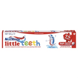 Kem đánh răng cho bé - Macleans - Little Teeth Kids Toothpaste 4-6 Years 63g