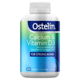 Canxi và Vitamin D cho mẹ - Ostelin - Calcium & Vitamin D3 300 viên