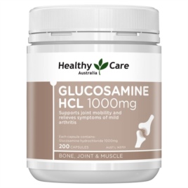 Điều trị xương khớp - Healthy Care - Glucosamine HCL 1000mg 200 viên
