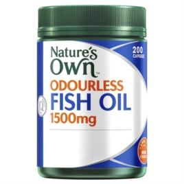 Dầu cá không mùi - Nature's Own - Odourless Fish Oil 1000mg 200 viên