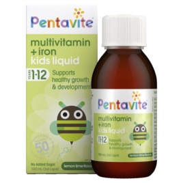 Vitamin tổng hợp và sắt cho bé - Bayer - Pentavite 100ml