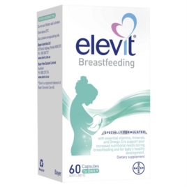 Vitamin và khoáng cho mẹ bầu - Bayer - Elevit BreastFeeding 60 viên