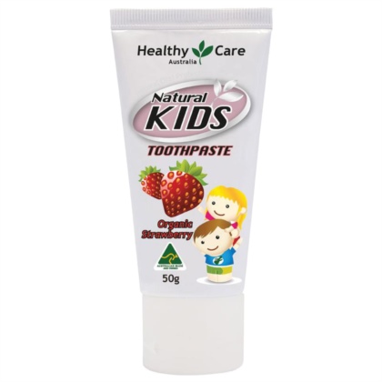 Kem đánh răng cho bé - Healthy Care - Organic Strawberry 50g