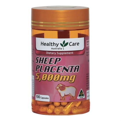 Nhau thai cừu - Healthy Care - Sheep Placenta 5000mg 100 viên