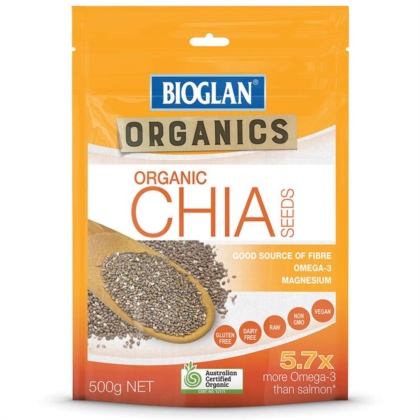 Hạt chia - Bioglan Organic - Chia Seeds 500g