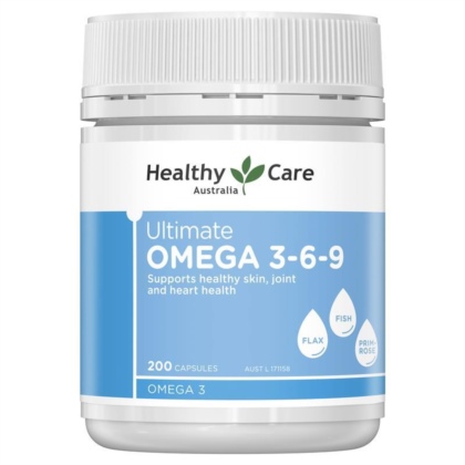 Dầu cá Omega 3 - Healthy Care - Ultimate Omega 3-6-9 200 viên