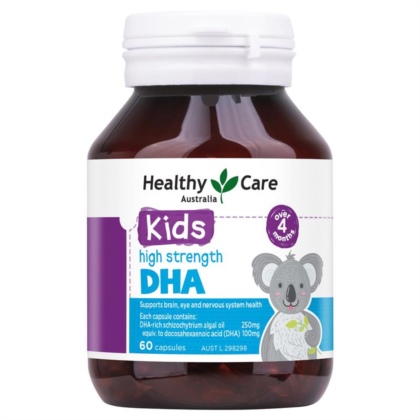 DHA cho bé - Healthy Care - Kids High DHA 60 viên