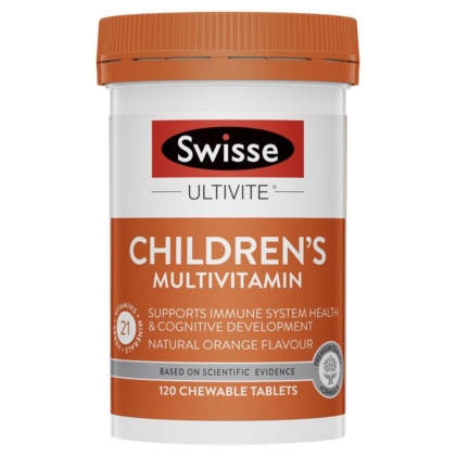 Vitamin tổng hợp cho bé - Swisse - Children's Ultivite 120 viên